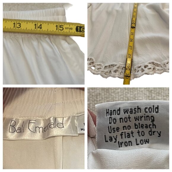 Bali Emerald OX One Size 3 PC Jacket-Tank-Maxi Skirt Rayon Wedding Beach Career - Picture 5 of 16